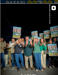 Rafael Yonekubo em atividade pública